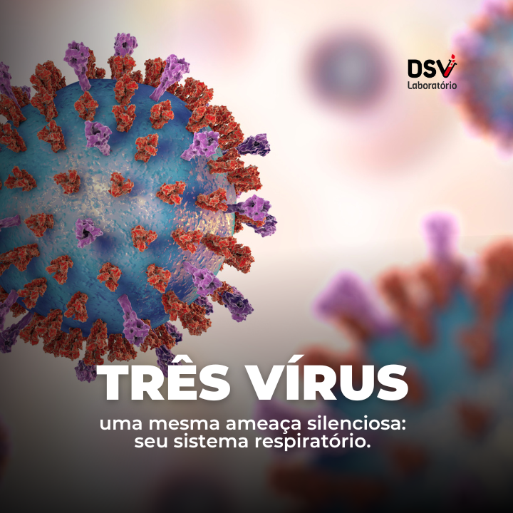 Três vírus uma mesma ameaça silenciosa em seu sistema respiratório